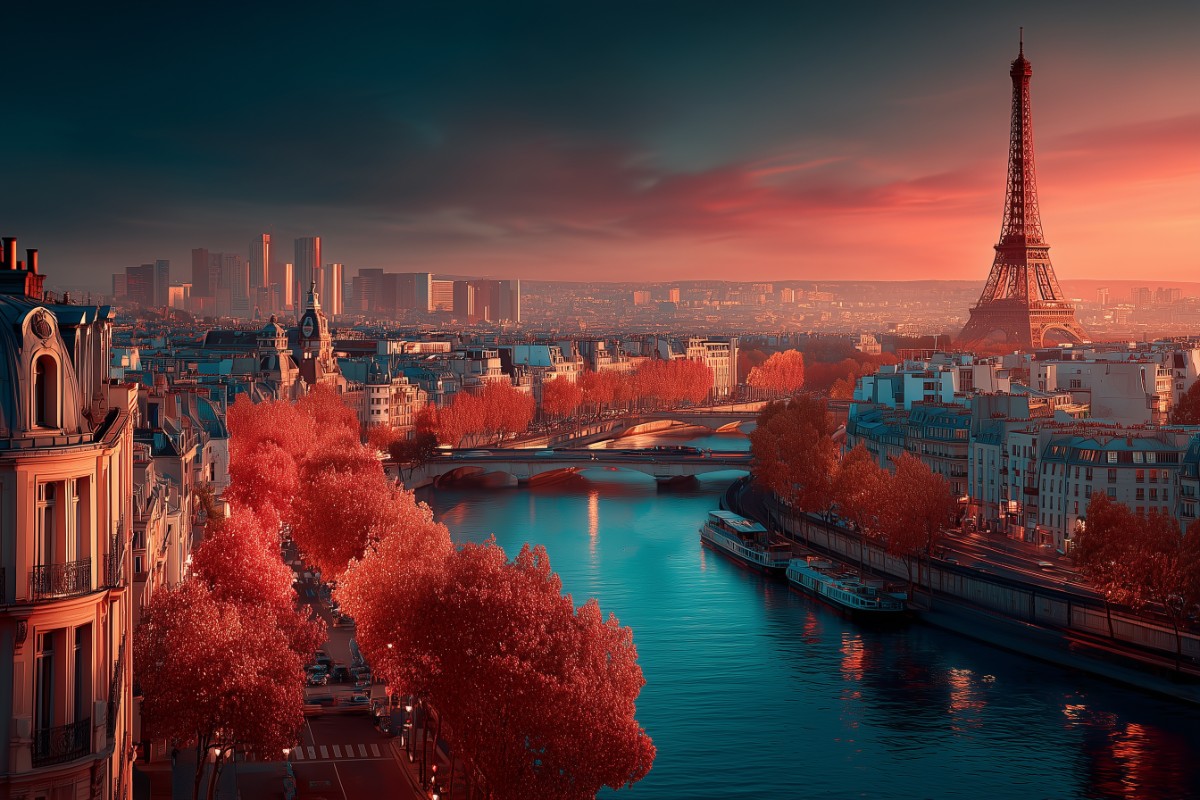 Verleidelijk Parijse Uitzicht