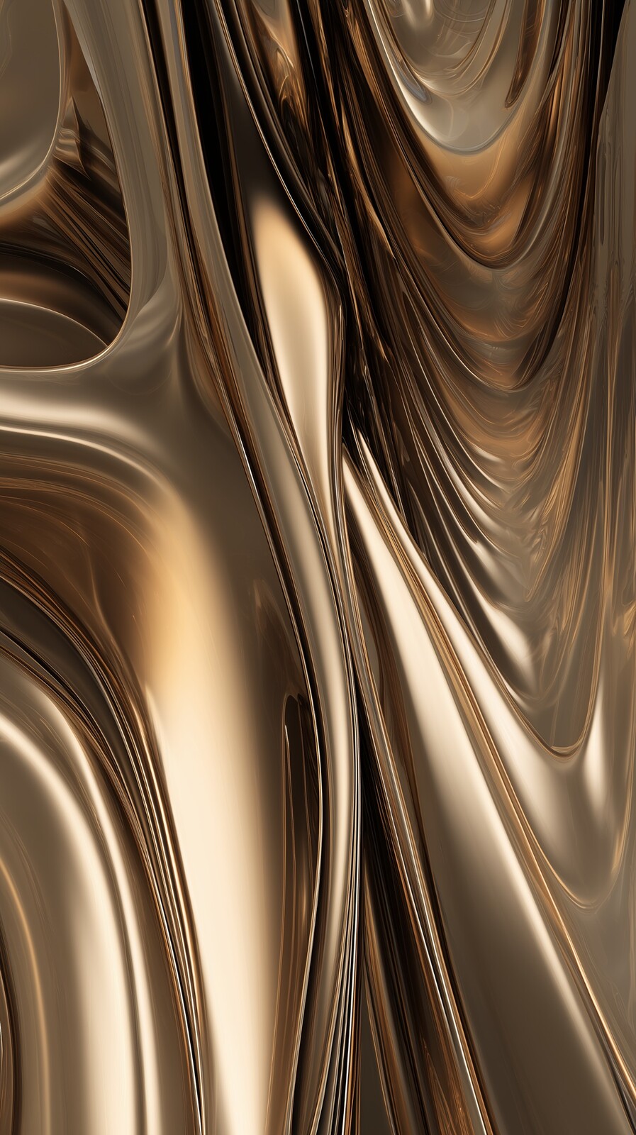 Golden Waves of Style
