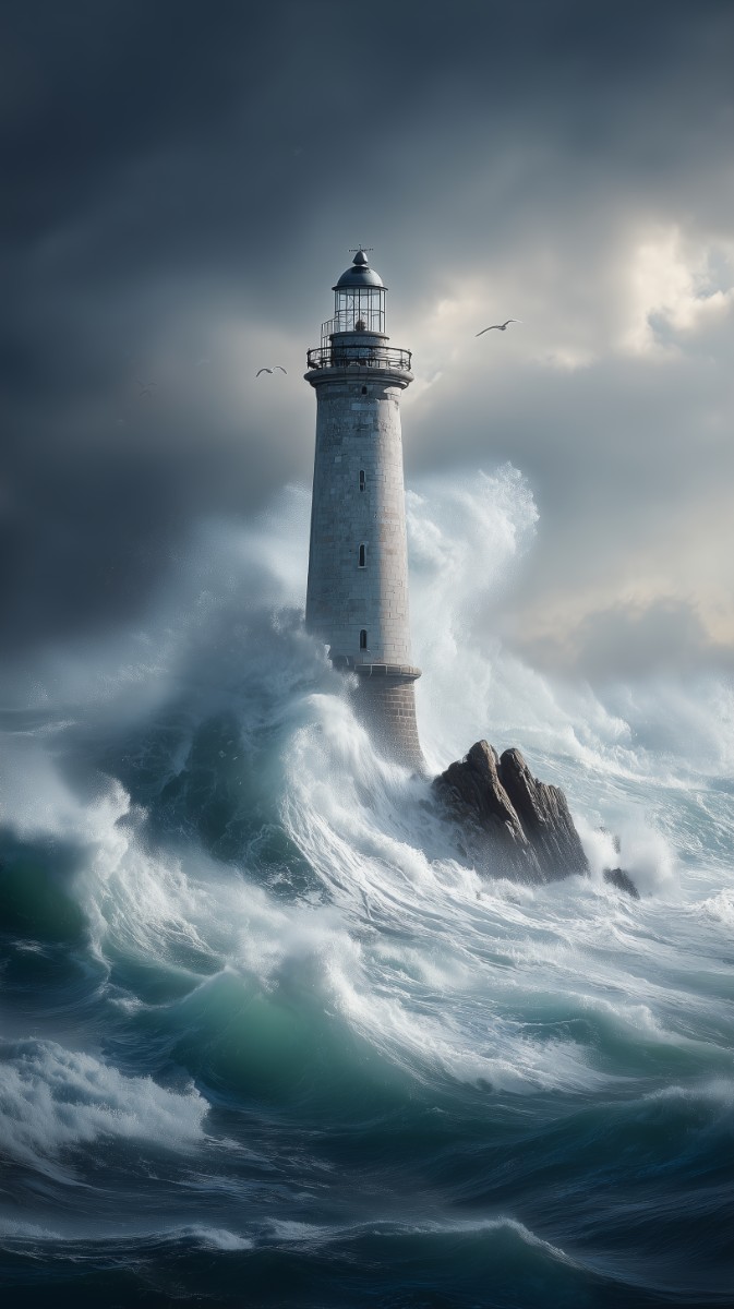 Powerful Sea and Light